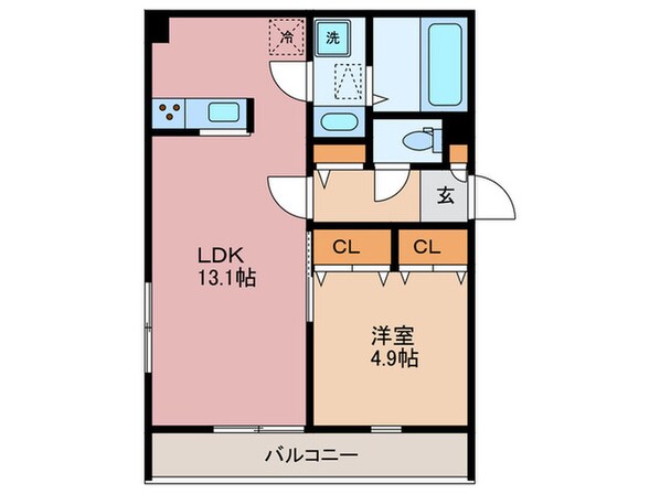 Ｋａ　ｐｉｌｉｎａの物件間取画像